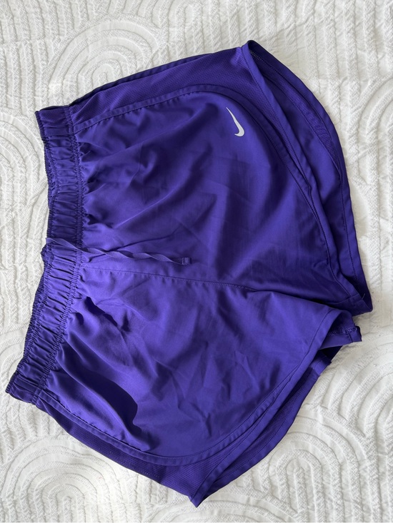 Nike Pants - Nike Women's Purple Athletic Shorts with Swoosh